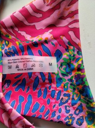 Bañador bikini estampado mujer Talla M