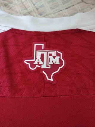 Camiseta Texas A&M Aggies NCAA fútbol americano.