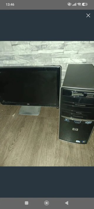 HP Ordenador de sobremesa y Monitor