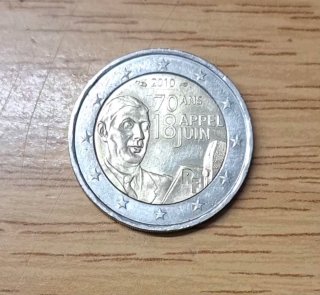 2€ Francia Conmemorativa 2010