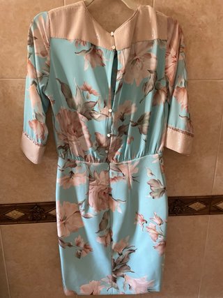 Vestido joya floral M