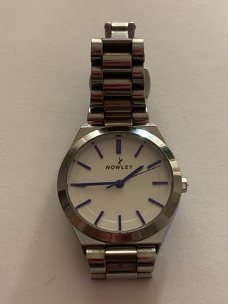 Reloj Nowley Unisex Pulsera Plata/Blanco