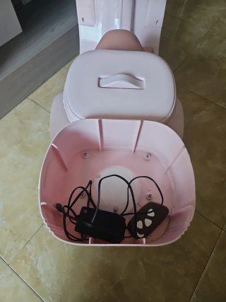 Moto Eléctrica Infantil Rosa Estilo Scooter