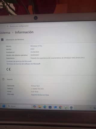 Portátil Primux 1406F Gris