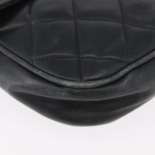 CHANEL Matelasse Chain Shoulder Bag Lamb Skin