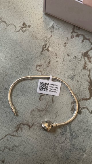Pulsera Pandora Plata 17cm