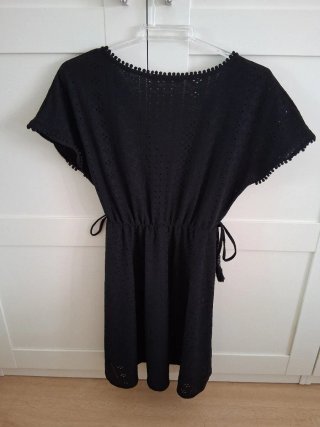 Vestido negro Springfield talla S