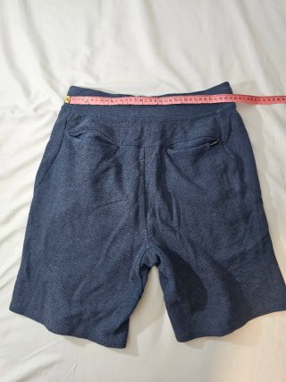 Pull&Bear Pantalón Corto Chándal Azul Talla S