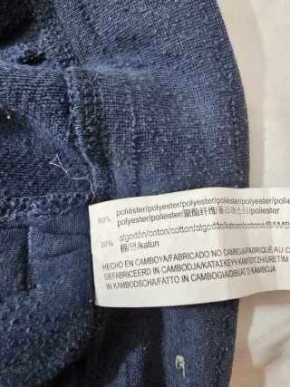 Pull&Bear Pantalón Corto Chándal Azul Talla S