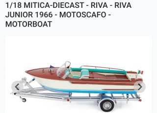 Chiedere la disponibilità Motoscafo.   Riva 1:18