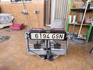 Portabicicletas Thule para bola de remolque