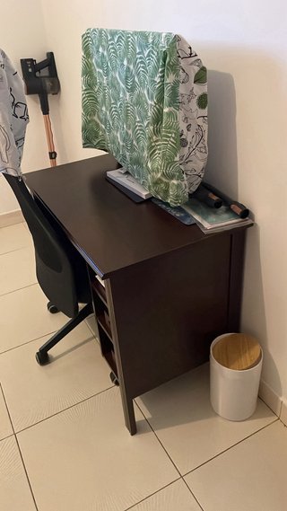 Escritorio IKEA Brusali Marrón 90x52