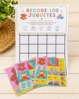 Juego Educativo Infantil Recoge Juguetes