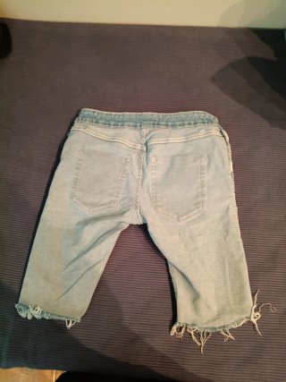 Bershka Pantalones Cortos Hombre Azules