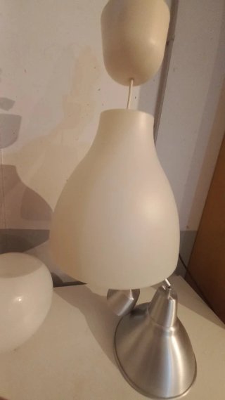 Lámparas de techo metal, plástico y cristal