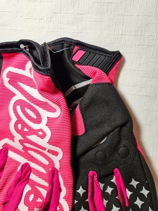 Guantes Troy Lee Designs Rosa y Negro Talla M