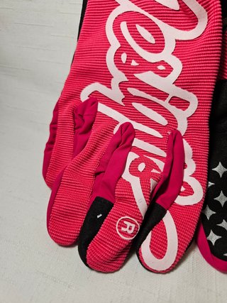 Guantes Troy Lee Designs Rosa y Negro Talla M