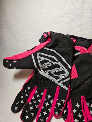 Guantes Troy Lee Designs Rosa y Negro Talla M