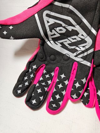 Guantes Troy Lee Designs Rosa y Negro Talla M