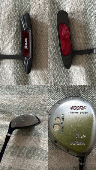 Lote de material de golf premium