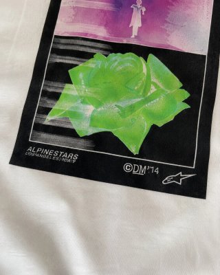 Camiseta Alpinestars Blanca hombre talla M