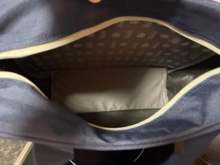 Bolso de viaje Easy&Go azul y gris