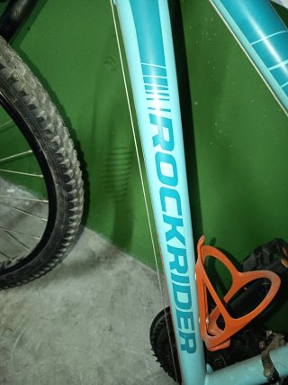 Bicicleta Rockrider azul