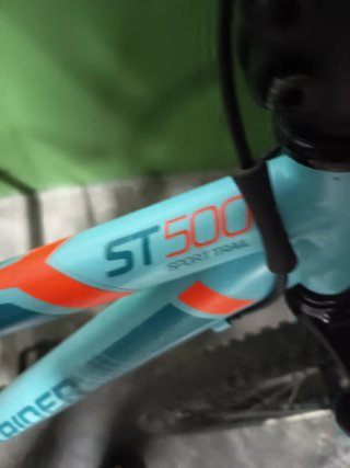 Bicicleta Rockrider azul