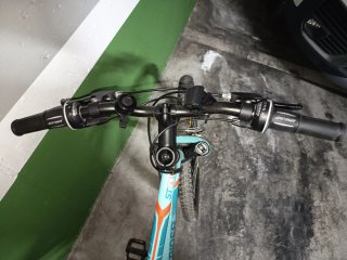 Bicicleta Rockrider azul