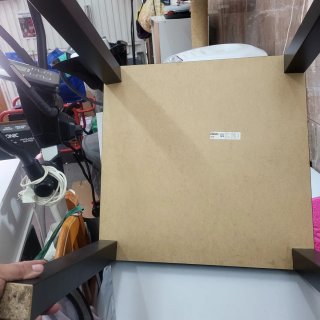 Tavolo da centro Ikea in legno nero