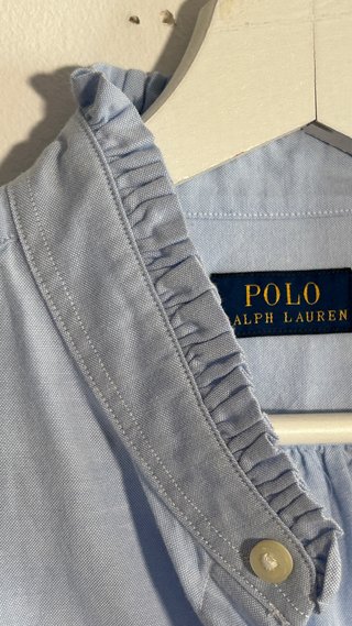 Camisa Polo Ralph Lauren Mujer Azul