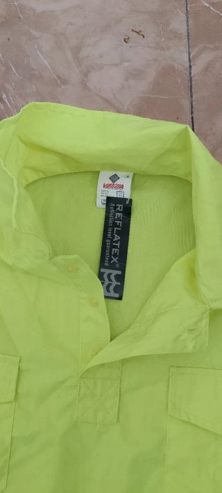 Camicia da lavoro riflettente uomo