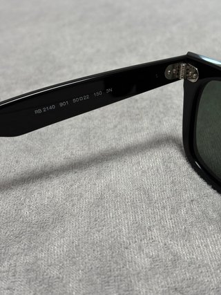 Gafas de Sol Ray-Ban Wayfarer Black/G15 Green 50