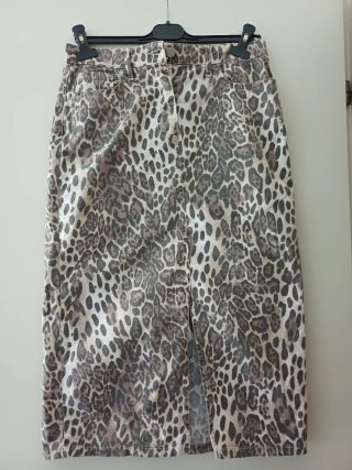 Gonna fantasia leopardata