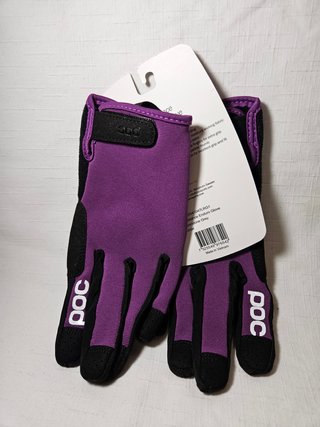 Guantes POC Enduro Talla XL Morado/Negro
