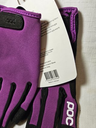 Guantes POC Enduro Talla XL Morado/Negro