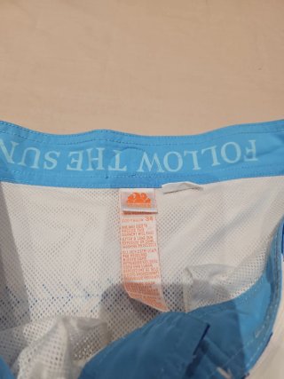 Costume uomo Sundek bianco con fiori blu