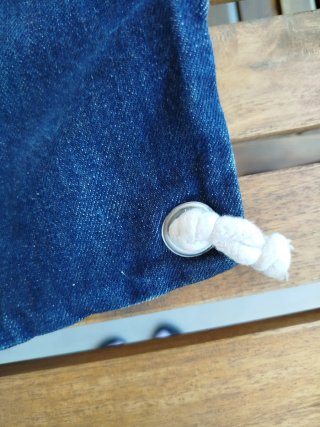 Sacca a zainetto in jeans DIESEL