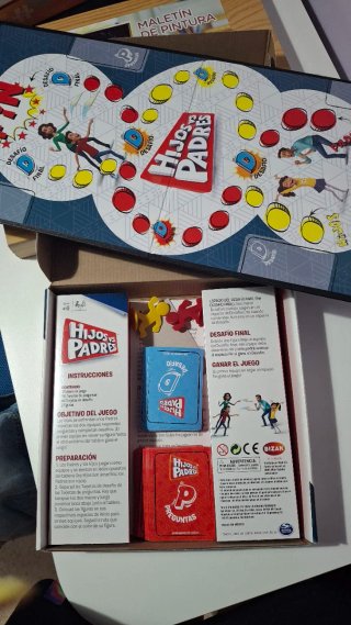 Juego de mesa Hijos vs Padres Bizak