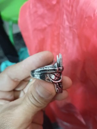 Anillo Rey Calavera Acero Inoxidable