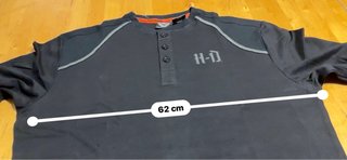 Camiseta Manga Larga Harley Davidson Negra