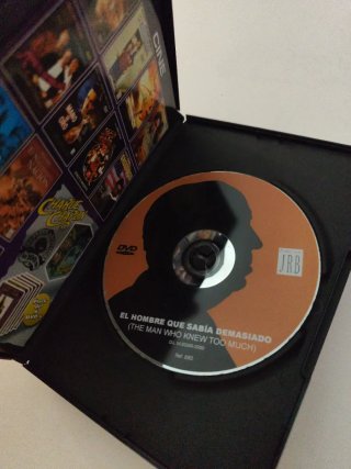 DVD El Hombre Que Sabía Demasiado (Alfred Hitchcoc