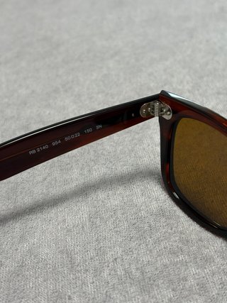 Gafas de sol Ray-Ban Wayfarer Brown/Brown talla 50
