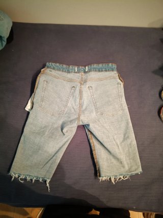 Vaqueros cortos azules Pull&Bear para hombre