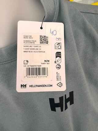 Camiseta Helly Hansen Shoreline Hombre azul