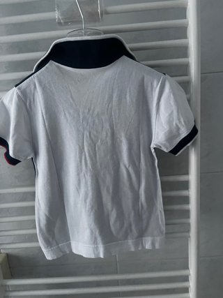 Maglietta polo con pois e righe scatola 54