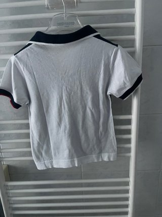 Maglietta polo con pois e righe scatola 54