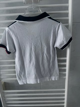 Maglietta polo con pois e righe scatola 54