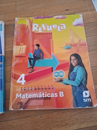 Matemáticas B, 4 secundaria, Revuela