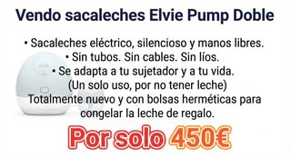 Sacaleches Elvie Pump Doble
